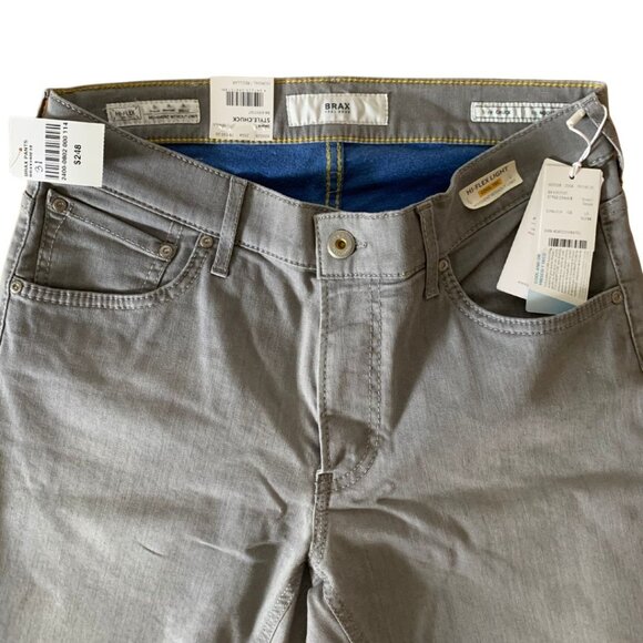 Brax style gray chunk gray jeans pants - Picture 1 of 5